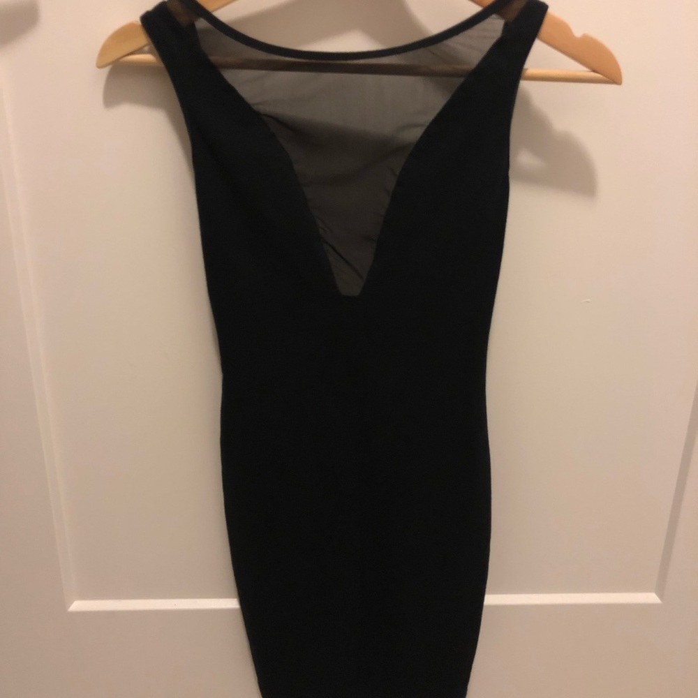 🚫SOLD🚫 American apparel black cut out mini dress